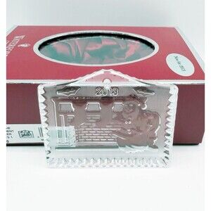 Waterford Crystal 2013 Twas the Night Christmas Santa Ornament 160060 *READ